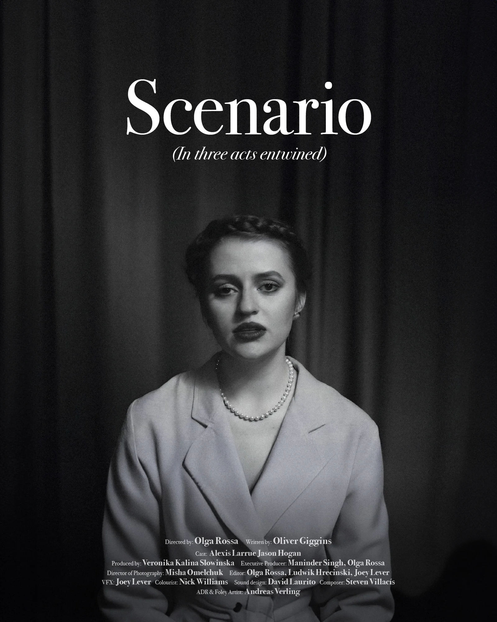 Scenario film poster