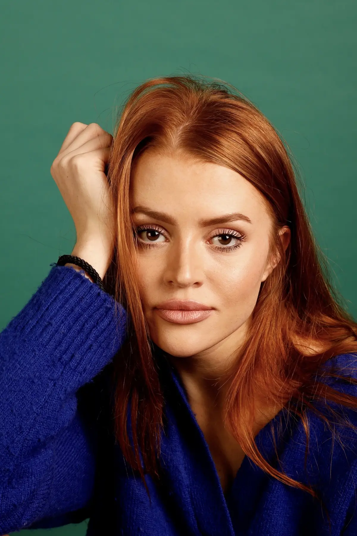 Olga Rossa acting portrait, studio session