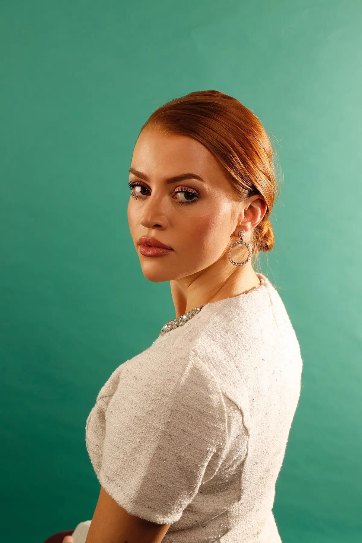 Olga Rossa acting portrait, studio session