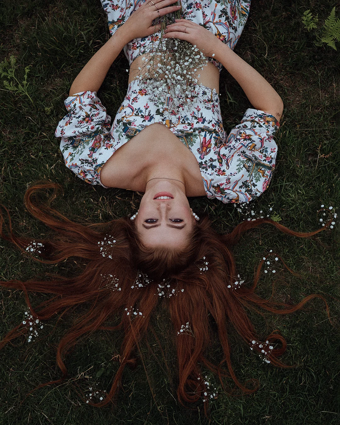 Olga Rossa modelling portfolio, dramatic close-up